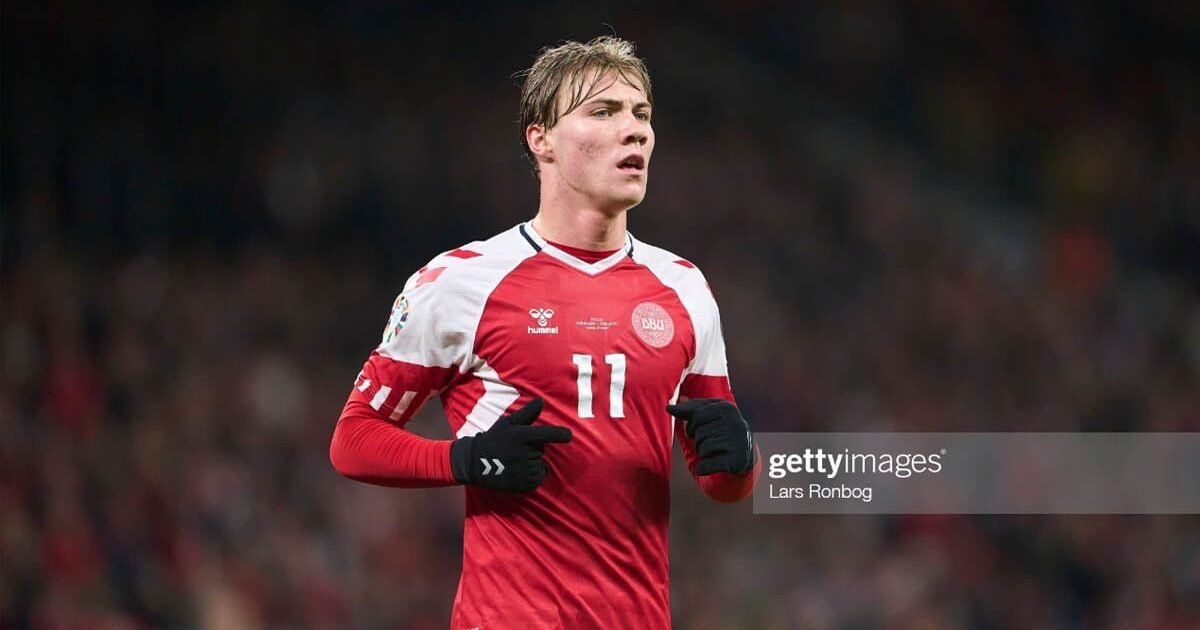 Manchester United Gaet Striker Muda Rasmus Hojlund