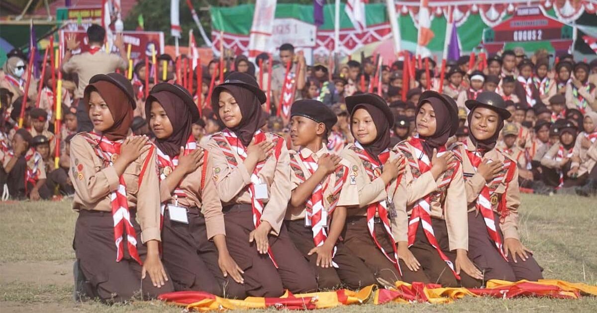 Bolmut Meriahkan Ultah Pramuka ke-62