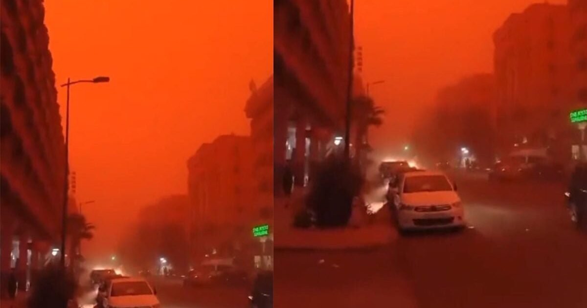 Maroko Diterpa Badai Pasir