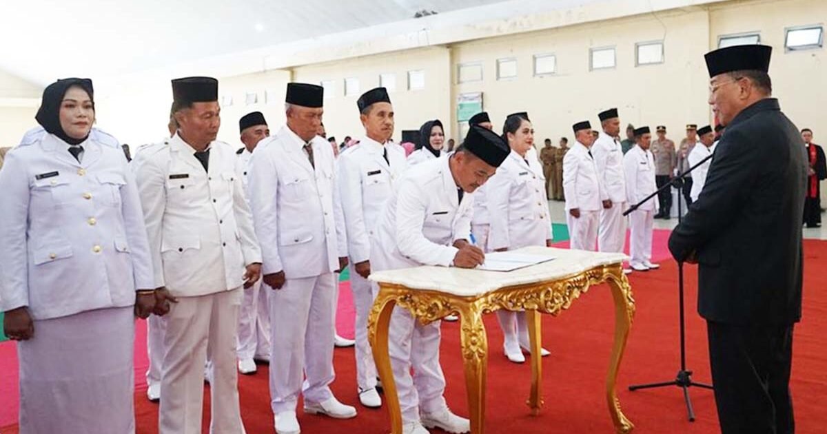 Pelantikan Sangadi Bolmut 2023-2029