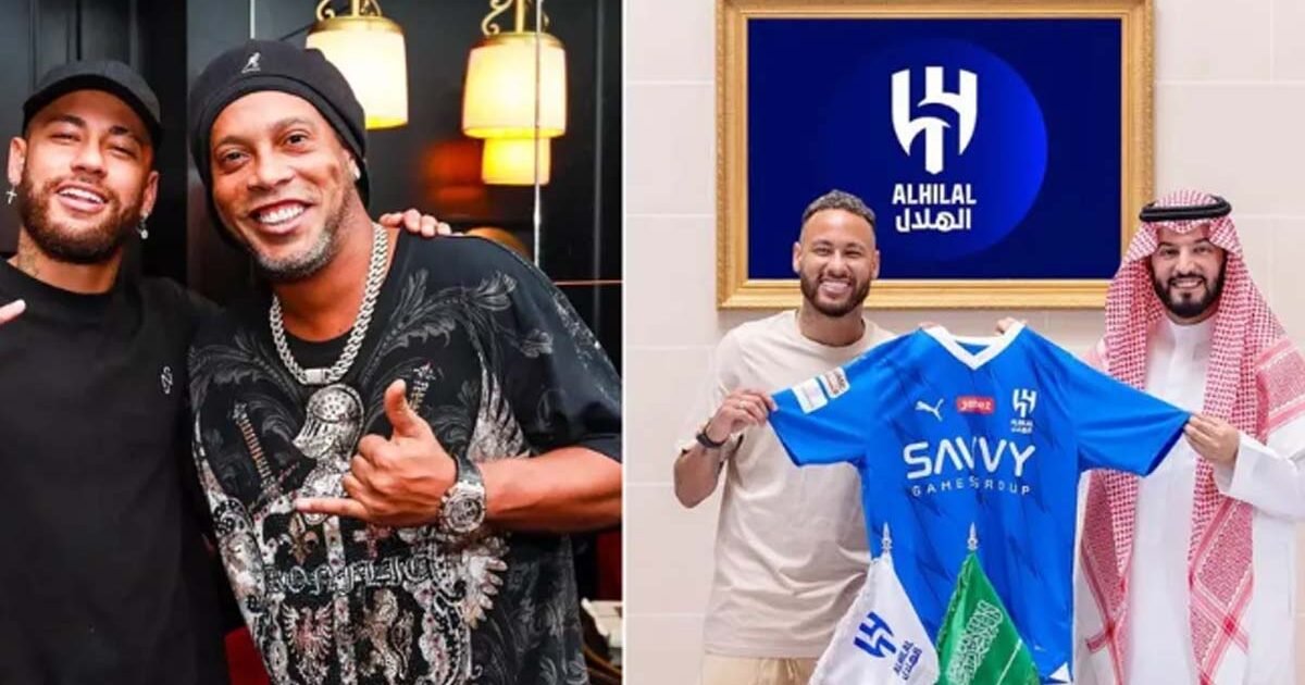 Pesan Ronaldinho untuk Neymar