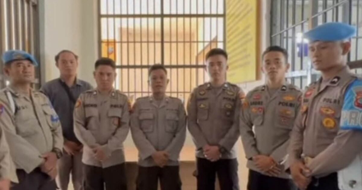 Polisi Minta Maaf Usai Aksi di Mapolsek Bolangitang