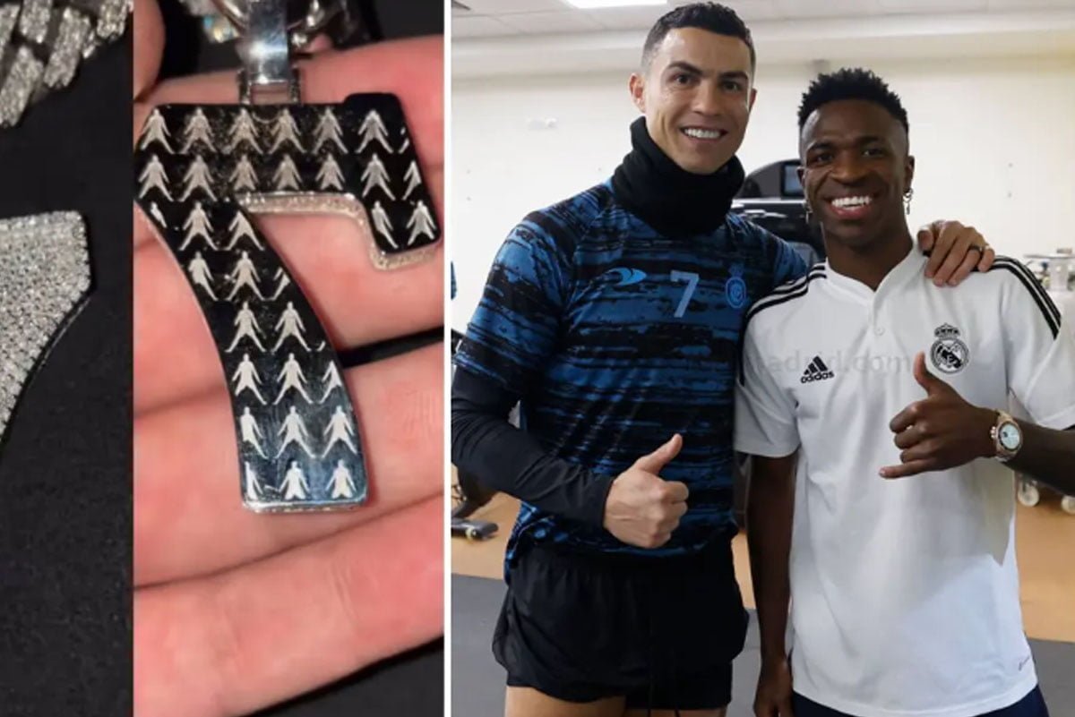 Vinicius Jr Memuji Ronaldo dengan Aksesori Unik