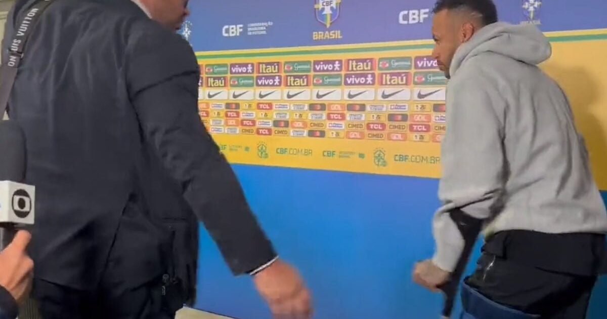 Neymar Cedera saat Brasil Tumbang di Tangan Uruguay