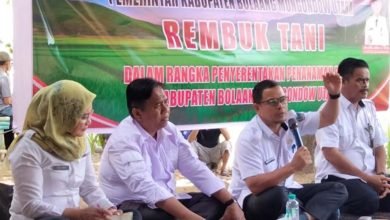 Bupati Bolmut Memulai Kegiatan Rembuk Tani