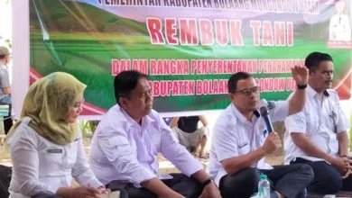 Bupati Bolmut Memulai Kegiatan Rembuk Tani