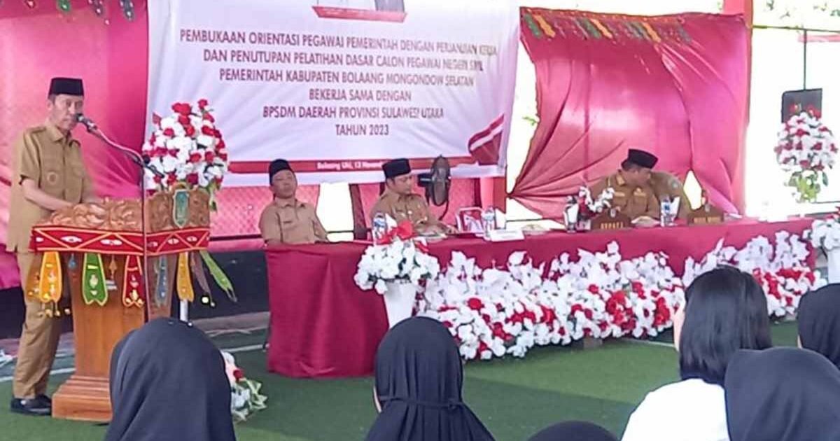 Pembukaan Orientasi PPPK Bolsel 2022
