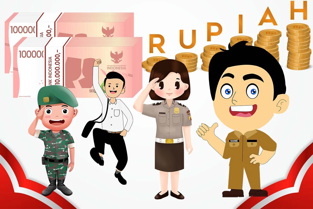 Gaji PNS dan PPPK 2024