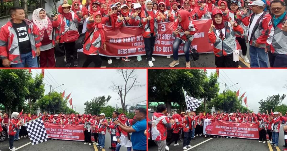 Jalan Sehat Bersama Yasti Mokoagow