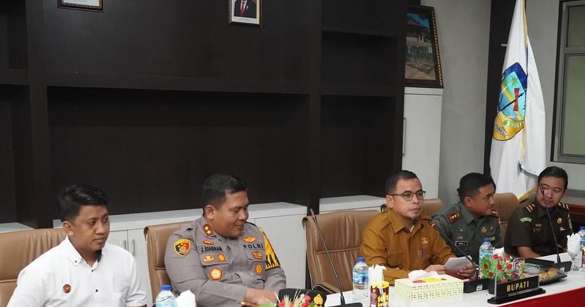 Penjabat Bupati Bolmut Rakor Pemilu 2024