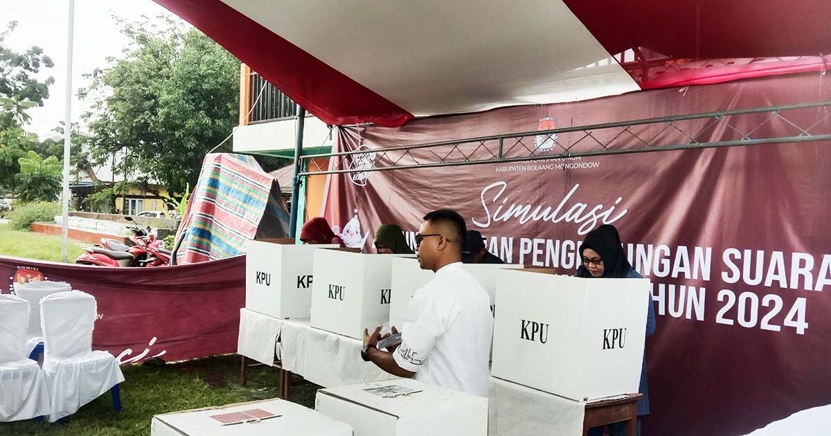 Simulasi Pemilu Bolmong 2024