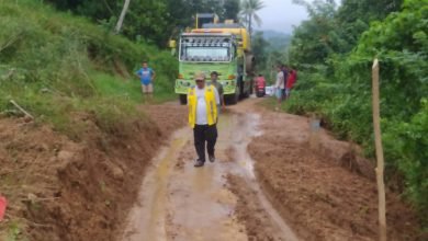 DPUTR Bolmut Bergerak Antisipasi Longsor
