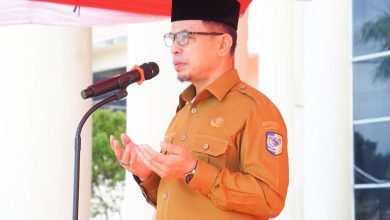 Semangat Idul Fitri Mewarnai Apel Perdana