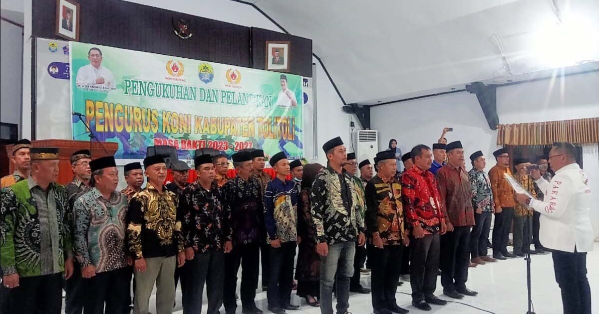 Amran Yahya Pimpin KONI Tolitoli