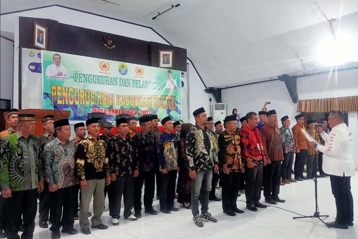 Amran Yahya Pimpin KONI Tolitoli