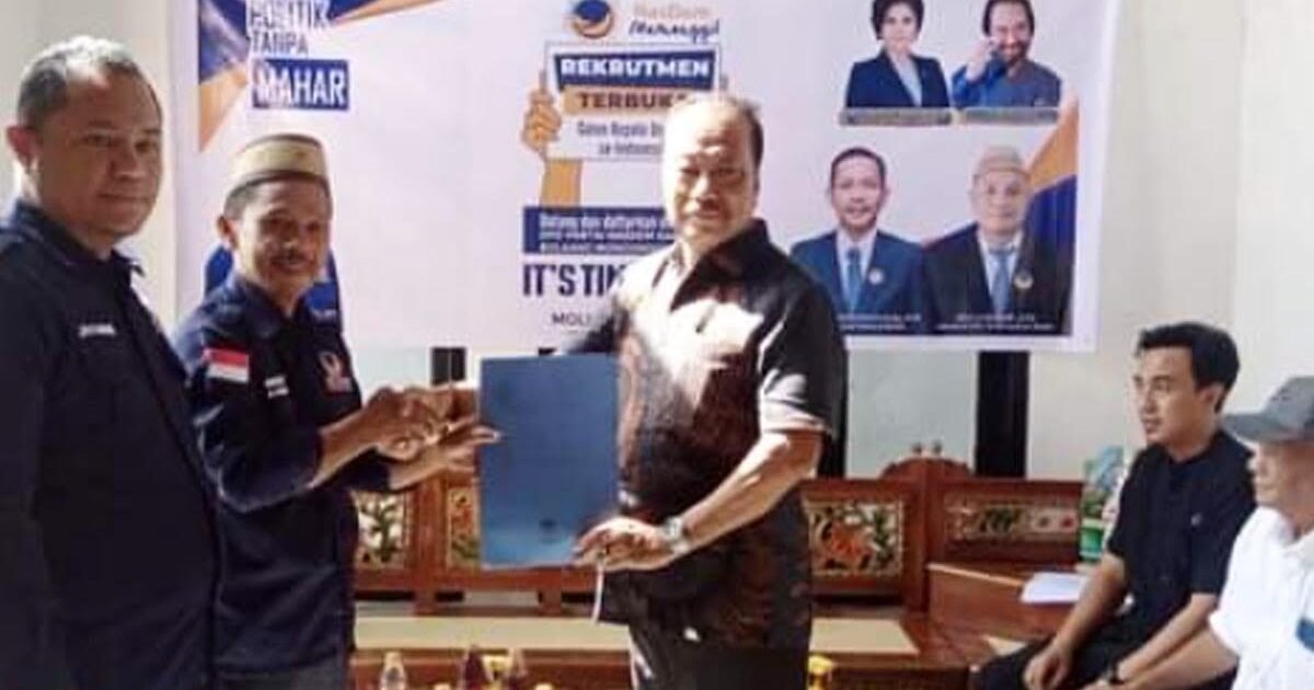 Kandidat Partai NasDem Bolsel Pilkada 2024