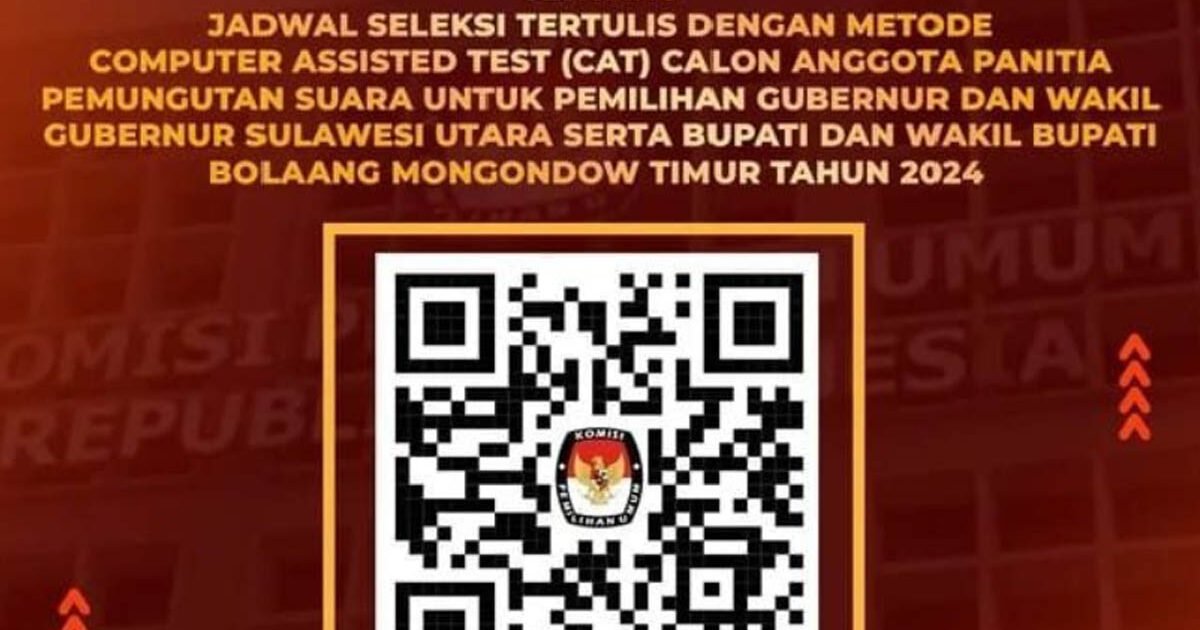 KPU Boltim Terapkan CAT dalam Seleksi PPS