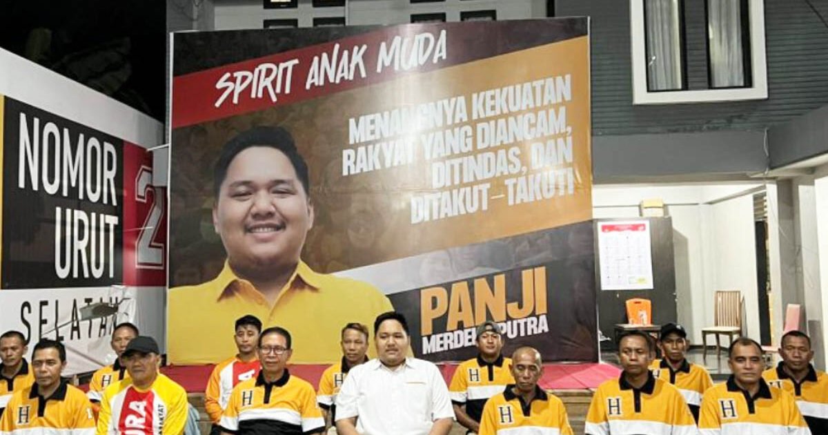Panji Merdeka Putra di Pilwako Kotamobagu 2024