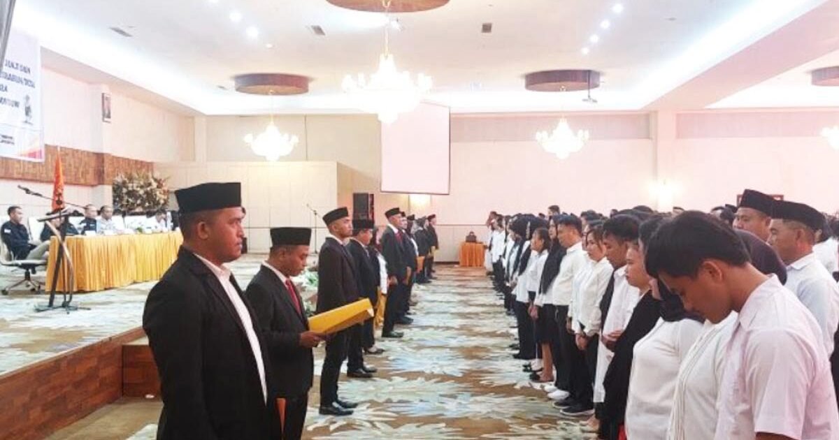 Bawaslu Bolmong Lantik PKD Pilkada 2024