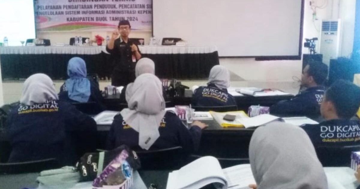 Bimtek Dukcapil Buol