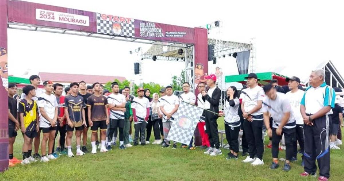 KPU Bolsel Gelar Fun Run
