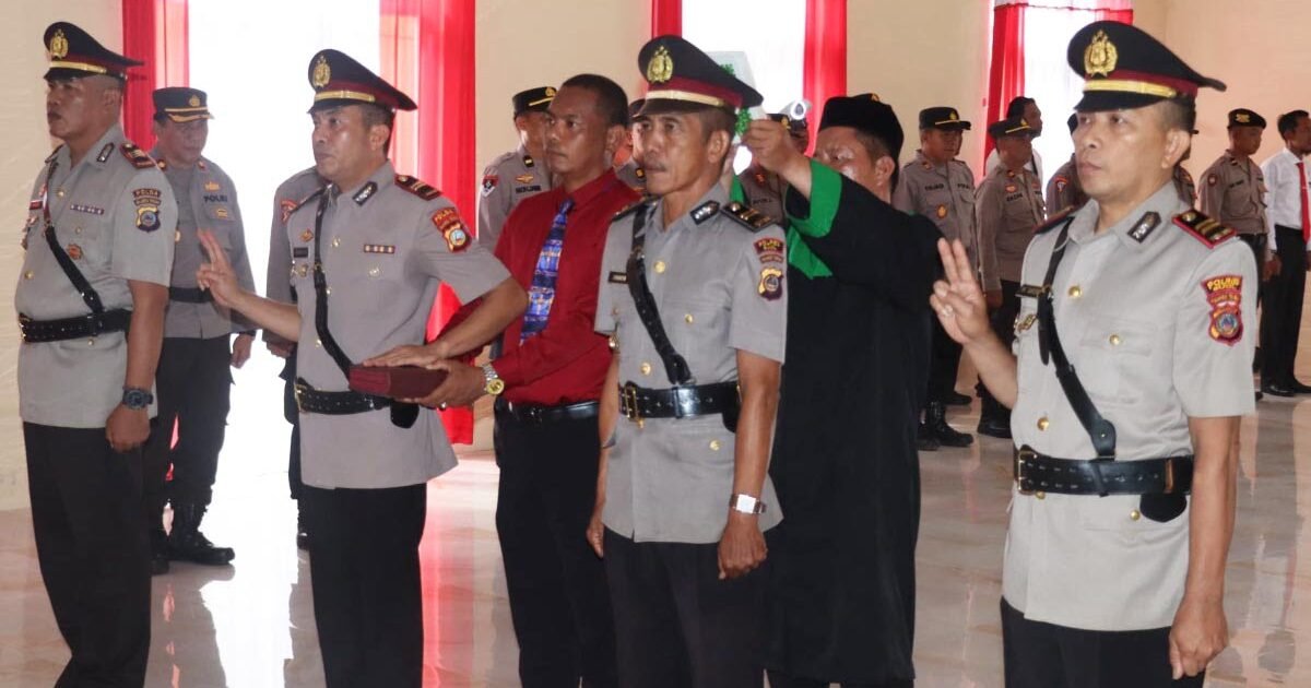 Mutasi PJU Polres Buol
