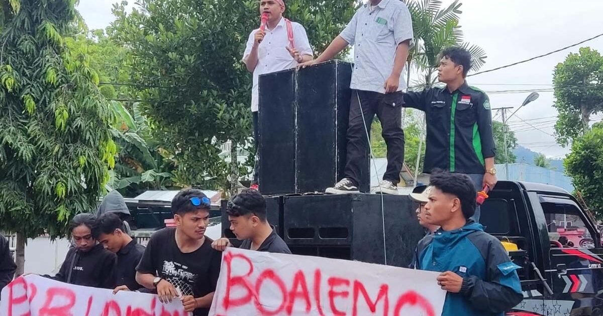 Mahasiswa Boalemo Desak Pembayaran Gaji Guru