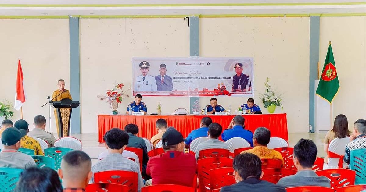 Bolmut Edukasi Pencegahan Kebakaran