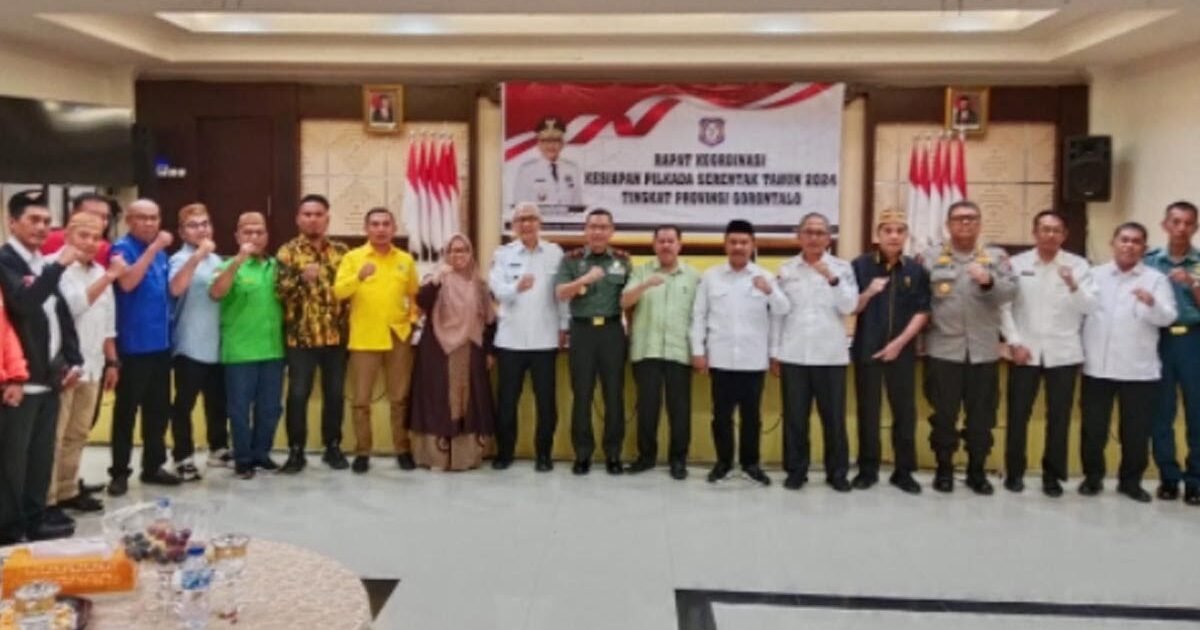 Forkopimda Gorontalo Gelar Rakor Pilkada