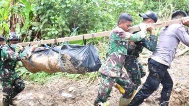 Korban Tanah Longsor di Bone Bolango