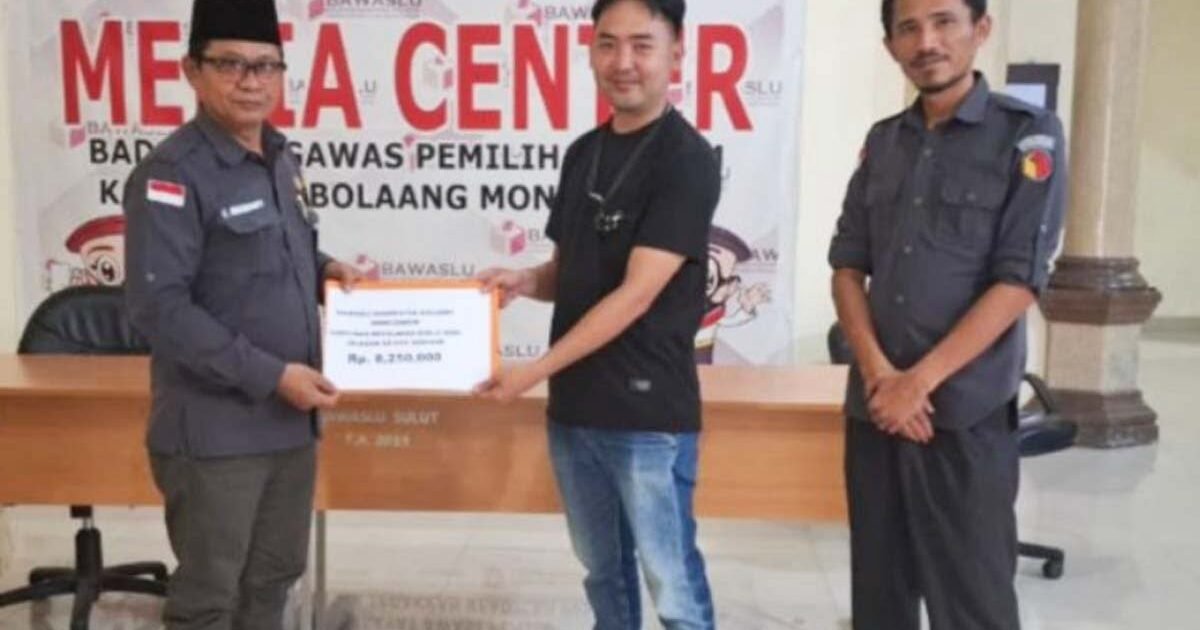 Santunan Petugas Adhoc Bolmong