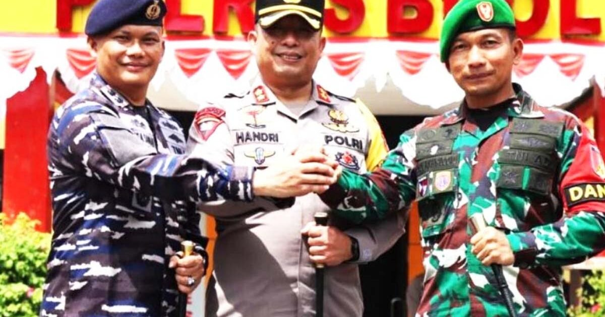 Sinergi TNI-Polri Buol Menghadapi Pilkada 2024