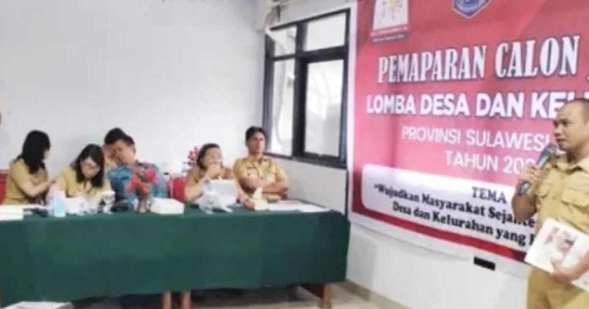 Desa Doloduo Juara Tingkat Sulut