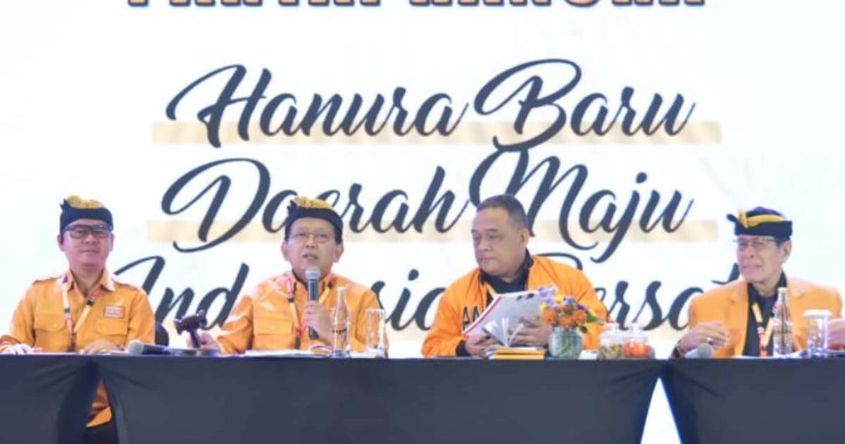 Oesman Sapta Odang Ketua Umum Partai Hanura