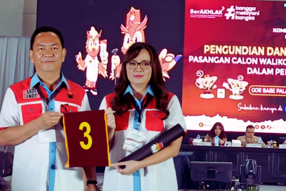 Caroll Senduk Nomor Urut 3 di Pilkada Tomohon 2024