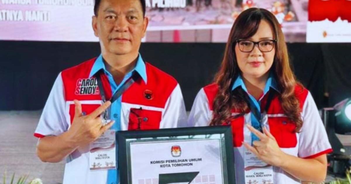 Caroll-Sendy Janji Tomohon Lebih Maju