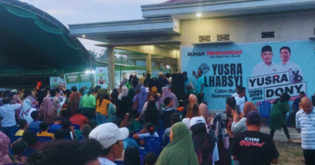 Relawan Yusra – Dony di Pilkada Bolmong