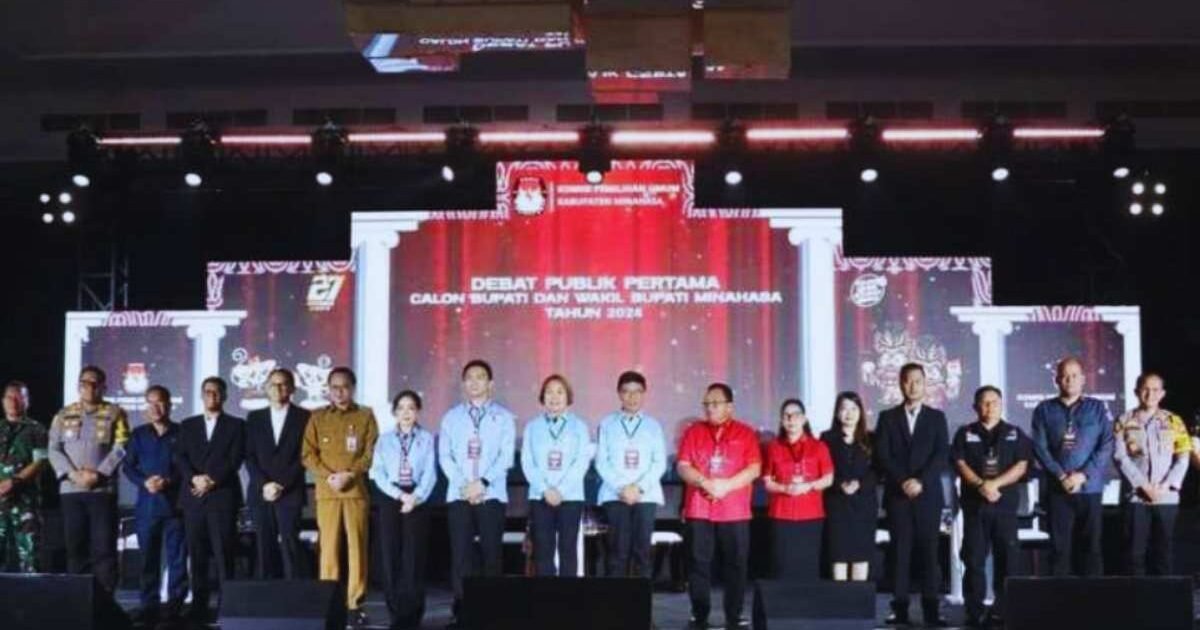KPU Minahasa Gelar Debat Pilkada 2024