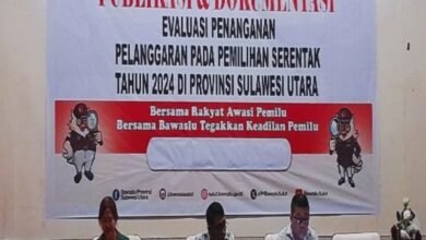 Evaluasi Pelanggaran Pemilu 2024 oleh Bawaslu Sulut