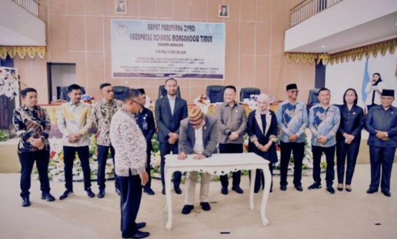 Paripurna Masa Jabatan Bupati Boltim