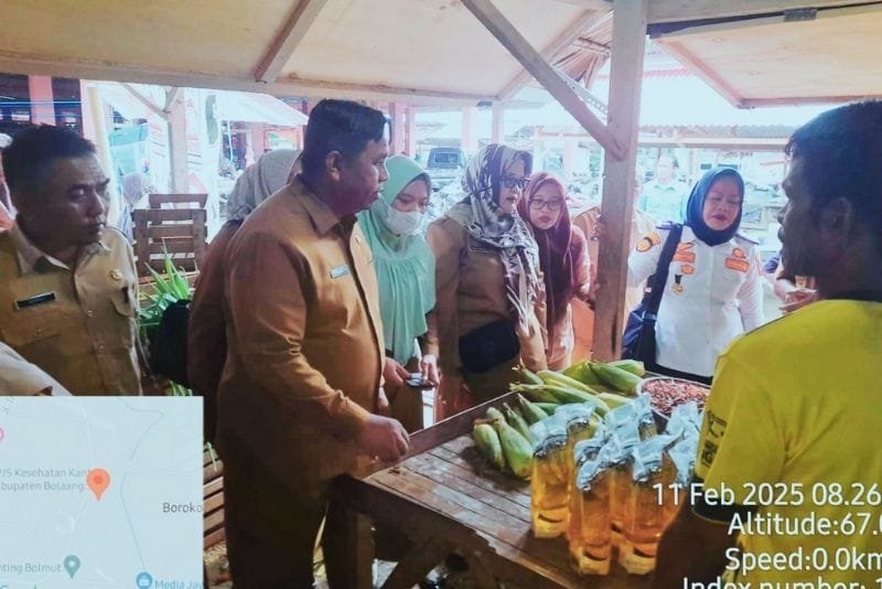 Pemda Bolmut Pastikan Harga Bahan Pokok Menjelang Ramadan