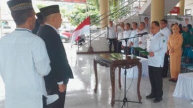 Bupati Bolmong Lantik Pejabat Fungsional Dinas Penanaman Modal