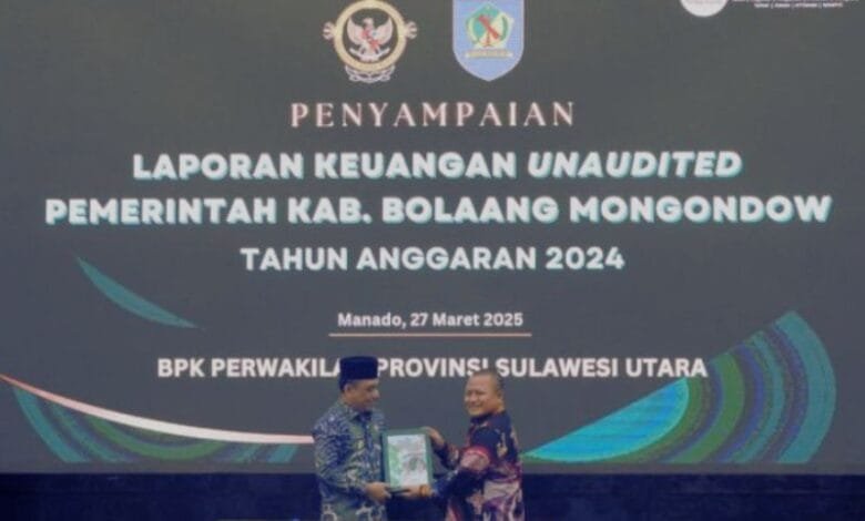 Bupati Bolmong Serahkan LKPD 2024
