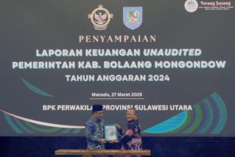 Bupati Bolmong Serahkan LKPD 2024