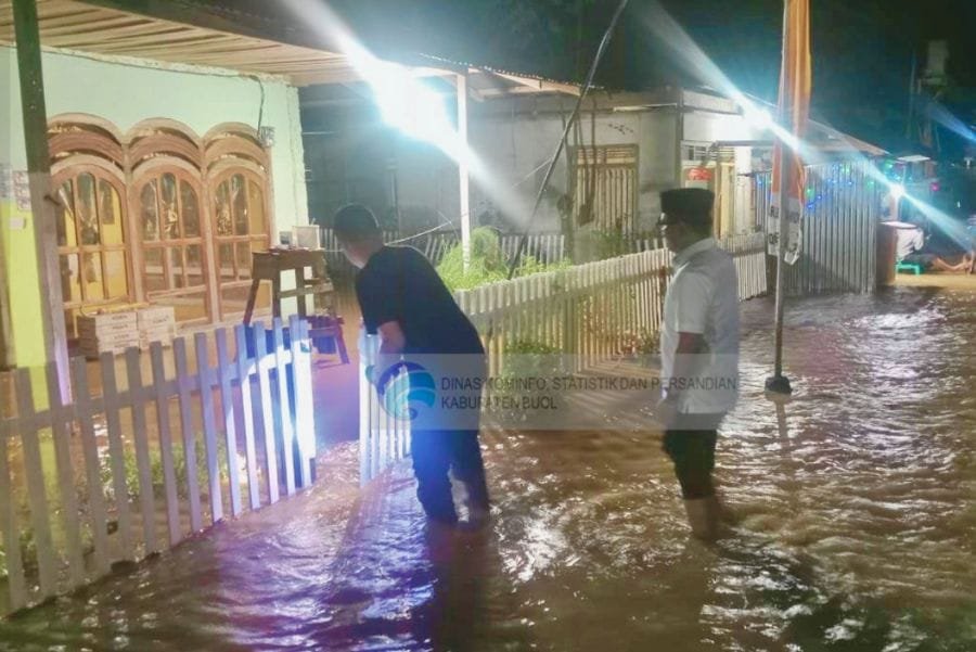 Bupati Buol Tinjau Banjir