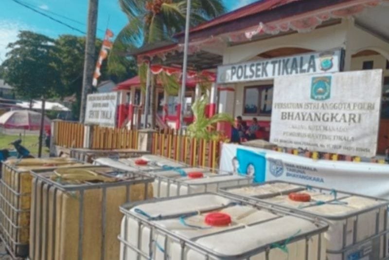 Penampungan Solar Ilegal Malendeng