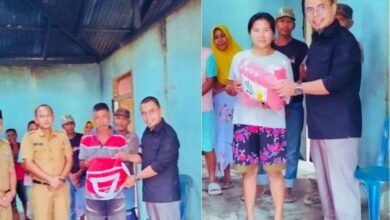 Rumah di Desa Ollot Dilalap Api