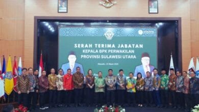 Serah Terima Jabatan BPK Sulut
