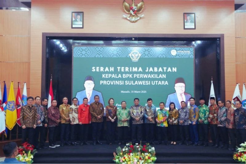 Serah Terima Jabatan BPK Sulut