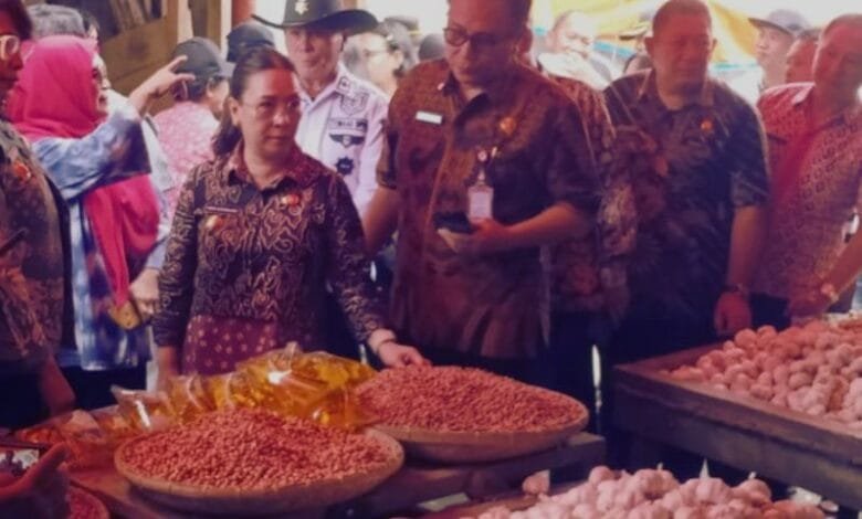 Sidak Pasar Langowan